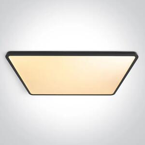 TANKA PRAVOKUTNA CRNA LED PLAFONJERA 60W CCT UGR19 230V DM62020PU/B/V