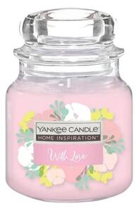 Yankee Candle - Mirisna svijeća WITH LOVE srednje 340g 65-75 sati