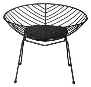 Set od 2 crne vrtne stolice Bonami SelectionCoco