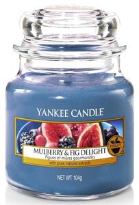 Yankee Candle - Mirisna svijeća MULBERRY & FIG DELIGHT mala 104g 20-30 sati