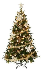 Ukrasi za božićno drvce (Zlatna, Plastika, 100 Kom.)