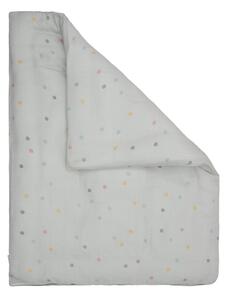 Saiva posteljina za bebe od muslina Kindsgut Dots, 100 x 135 cm