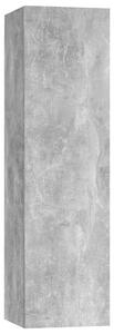 TV ormarići 4 kom siva boja betona 30,5 x 30 x 110 cm iverica