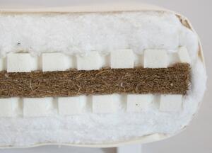 Krem bijeli futon madrac Karup Sandwich, 140 x 200 cm