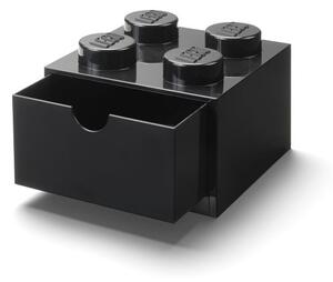 Crna kutija s ladicom LEGO® Brick, 15,8 x 11,3 cm