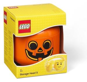 Narančasta kutija za pohranu LEGO® Pumpkin , ø 16 cm