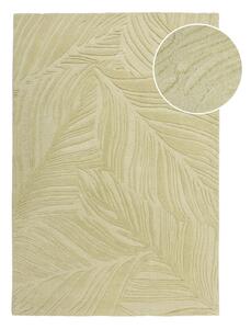 Zeleni vuneni tepih 200x290 cm Lino Leaf - Flair Rugs