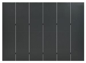 VidaXL Sobna pregrada sa 6 panela antracit 240 x 180 cm čelična