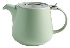Zeleni porculanski čajnik s cjediljkom Maxwell & Williams Tint, 1,2 l