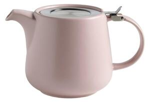 Ružičasti porculanski čajnik s cjediljkom Maxwell & Williams Tint, 1,2 l