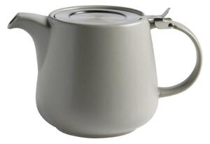 Svijetlosivi porculanski čajnik s cjediljkom Maxwell & Williams Tint, 1,2 l
