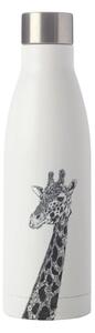 Bijela termo boca od nehrđajućeg čelika Maxwell & Williams Marini Ferlazzo Giraffe, 500 ml
