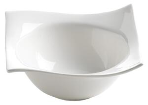 Bijela porculanska zdjela Maxwell & Williams Motion, 14 x 14 cm