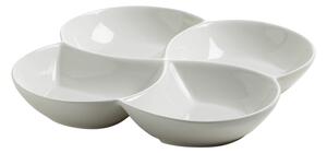 Bijela porculanska četverodijelna zdjela Maxwell & Williams Basic, 26,5 x 26,5 cm