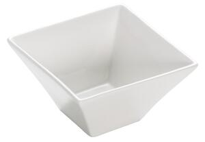 Bijela porculanska zdjela Maxwell & Williams Basic Trapezoid, 12 x 12 cm