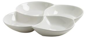 Bijela porculanska četverodijelna zdjela Maxwell & Williams Basic, 22,5 x 22,5 cm