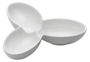 Bijela porculanska trodijelna zdjela Maxwell & Williams Basic, 21,5 x 21 cm