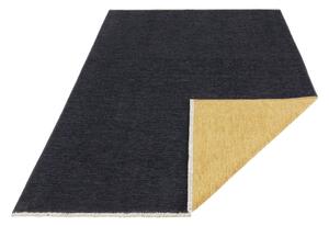 Crno-žuti obostrani tepih Hanse Home Duo, 200 x 290 cm