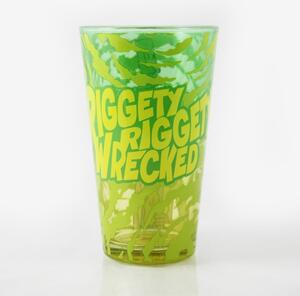 Zelena čaša Big Mouth Inc. Rick & Morty Wrecked, 470 ml