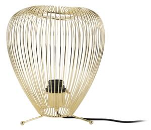 Metalna stolna svjetiljka u zlatnoj boji Leitmotiv Lucid, visina 25 cm