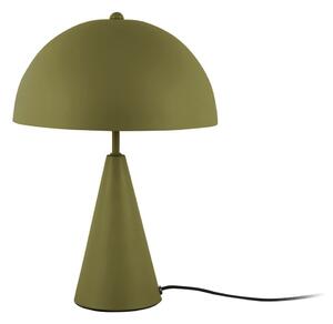 Zelena stolna lampa Leitmotiv Sublime, visina 35 cm