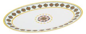 Porculanski tanjur za posluživanje Villa Altachiara Gardeny, 29,5 x 21 cm