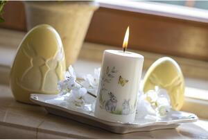 Bijela uskršnja svijeća Unipar Sweet Easter Bunny, vrijeme gorenja 40 h
