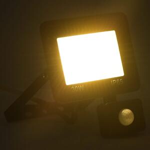 VidaXL LED reflektor sa senzorom 30 W topli bijeli