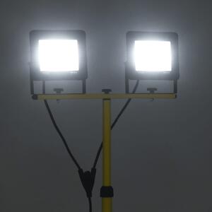 VidaXL LED reflektor sa stativom 2 x 50 W hladni bijeli