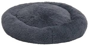 VidaXL Perivi jastuk za pse i mačke tamnosivi 90 x 90 x 16 cm plišani