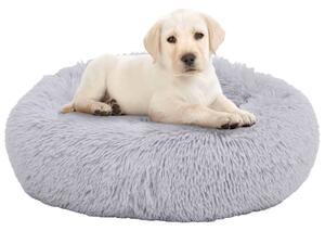 VidaXL Perivi jastuk za pse i mačke svjetlosivi 50x50x12 cm plišani