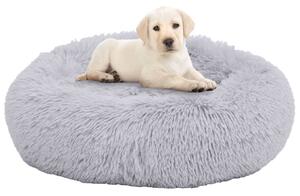 VidaXL Perivi jastuk za pse i mačke svjetlosivi 90x90x16 cm plišani