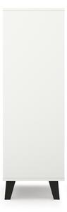 Komoda Drohmo 5S Scandi, 40x120,5x39 cm, bijela