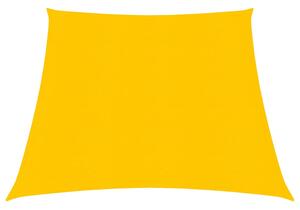 VidaXL Jedro za zaštitu od sunca 160 g/m² žuto 3/4 x 2 m HDPE