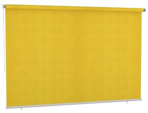 VidaXL Vanjska roleta za zamračivanje 350 x 230 cm žuta
