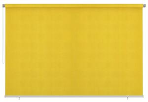 VidaXL Vanjska roleta za zamračivanje 350 x 230 cm žuta