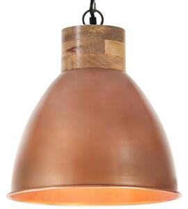 VidaXL Industrijska viseća svjetiljka bakrena 46 cm E27 željezo i drvo