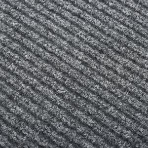 VidaXL Dugi tepih za hvatanje nečistoće 100 x 150 cm sivi