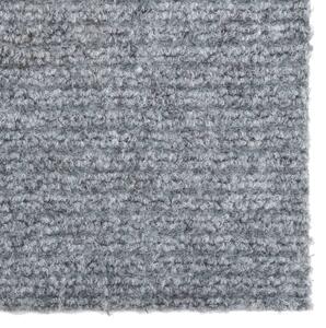 VidaXL Dugi tepih za hvatanje nečistoće 100 x 450 cm plavo-sivi