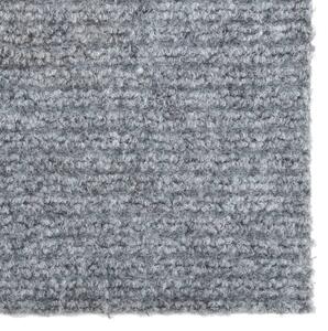 VidaXL Dugi tepih za hvatanje nečistoće 100 x 400 cm plavo-sivi