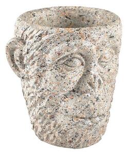 Cementna posuda za cvijeće Villa Collection Calbe, visina 19 cm