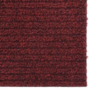 VidaXL Dugi tepih za hvatanje nečistoće 100 x 150 cm bordo