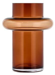 Narančasta staklena vaza Lyngby Glas Tube, visina 20 cm