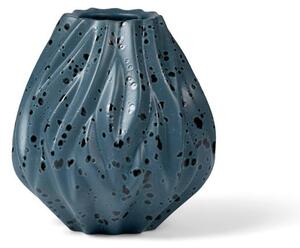 Plava porculanska vaza Morsø Flame, visina 15 cm