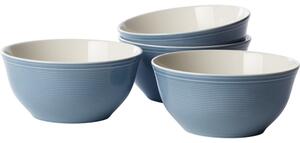 Bijelo-plava porculanska zdjela Villeroy & Boch Like Color Loop, 750 ml