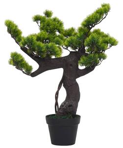 VidaXL Umjetni bonsai bor s posudom 70 cm zeleni