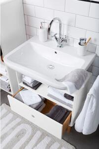 Bijeli ormarić za ispod umivaonika 66x45 cm Color Bath – Tom Tailor