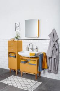 Senf žuti zidni kupaonski ormarić sa ogledalom Tom Tailor Color Bath