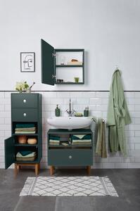 Tamno zeleni ormarić za ispod umivaonika 66x45 cm Color Bath – Tom Tailor