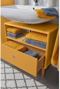 Senf žuti ormarić za ispod umivaonika 66x45 cm Color Bath – Tom Tailor